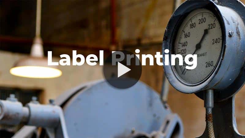 Printing Calibration Labels